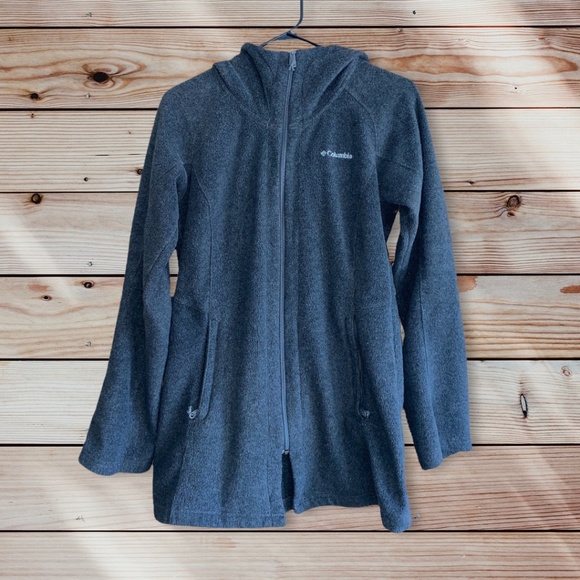 Columbia fleece long style jacket - Picture 1 of 3
